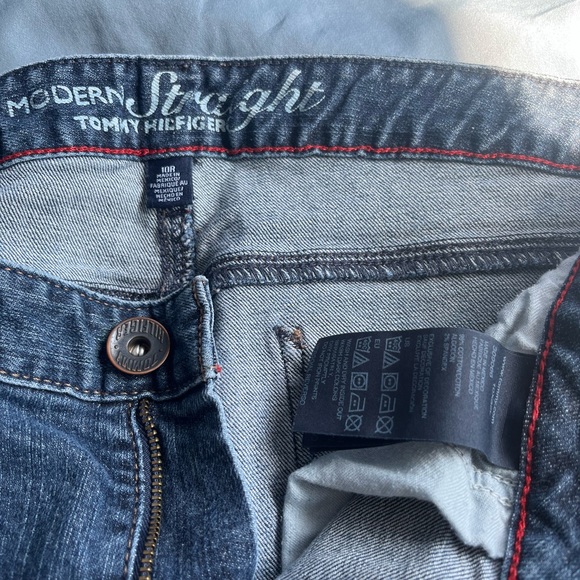 Tommy Hilfiger Modern straight cut denim jeans. Size 10R. EUC. - Picture 3 of 5